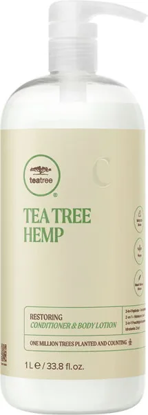 Paul Mitchell Tea Tree Hemp Restoring Conditioner & Body Lotion