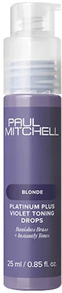 Paul Mitchell Platinum Plus Violet Toning Drops