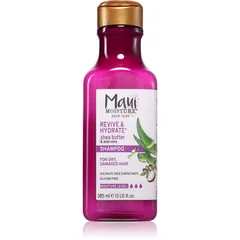 Maui Moisture Revive & Hydrate + Shea Butter & Aloe Vera feuchtigkeitsspendendes und revitalisierendes Shampoo für trockenes und beschädigtes Haar 385