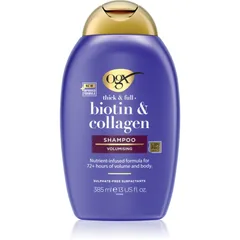 OGX Biotin & Collagen Shampoo für größere Haardichte für mehr Haarvolumen