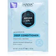 HASK Argan Oil regenerierender Conditioner mit Tiefenwirkung für trockenes und beschädigtes Haar
