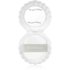 EcoTools Sea Gems Pearl Puff + Case Kosmetikspiegel mit Puderquaste