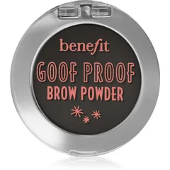 Benefit Goof Proof Brow Powder Puder für die Augenbrauen Farbton 6 Cool Soft Black
