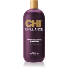 CHI Brilliance Optimum Moisture Shampoo hydratisierendes Shampoo für glänzendes und geschmeidiges Haar