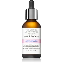 The Library of Fragrance Baby Powder Körperöl für das Bad Unisex 60 ml