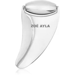 Zoë Ayla 2-in-1 Gua Sha Roller Massage Hilfsmittel für das Gesicht
