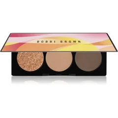 Bobbi Brown Sunkissed Glow The Essential Eyeshadow Trio Lidschattenpalette Farbton Golden Hour​​