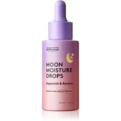 delhicious MOON MOISTURE DROPS nährendes Öl-Serum für die Regeneration und Erneuerung der Haut