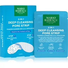 Mario Badescu 2-in-1 Deep Cleansing Pore Strip Pflaster für problematische Haut 2 in 1 .