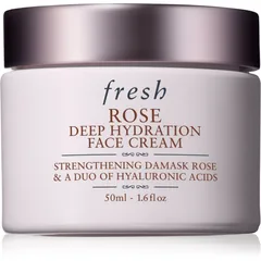 fresh Rose Deep Hydration Face Cream feuchtigkeitsspendende Gesichtscreme mit Hyaluronsäure