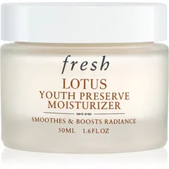 fresh Lotus Youth Preserve Moisturizer feuchtigkeitsspendende Creme für strahlenden Glanz gegen die Alterung