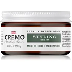 Cremo Hair Styling Cream Medium Styling Feuchtigkeit spendende Stylingcreme für das Haar für Herren