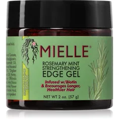 Mielle Rosemary Mint Strengthening Edge Gel Haargel mit nahrhaften Effekt