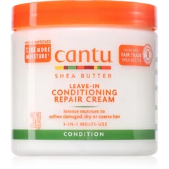 CANTU Shea Butter Leave-In Conditioning Cream Conditioner ohne Ausspülen für beschädigtes Haar