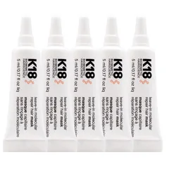 K18 Leave-In Molecular Repair Hair Mask 5x Pack