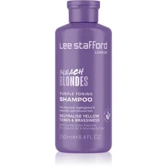 Lee Stafford Bleach Blondes Toning Shampoo Shampoo für blonde Haare neutralisiert gelbe Verfärbungen