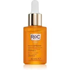 RoC Multi Correxion Revive + Glow Aufhellendes Serum mit Vitamin C für Gesicht und Hals