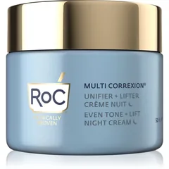 RoC Multi Correxion Even Tone + Lift aufhellende Nachtcreme zum vereinheitlichen der Hauttöne