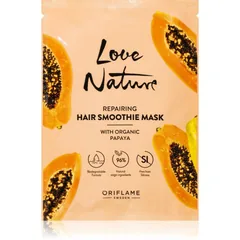 Oriflame Love Nature Organic Papaya regenerierende Maske für die Haare