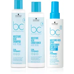 Schwarzkopf Professional BC Bonacure Moisture Kick Set zum nähren und Feuchtigkeit spenden