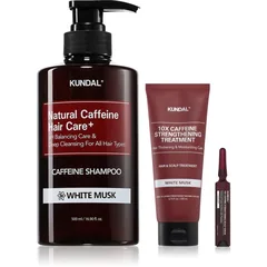 KUNDAL Caffeine Strengthening Set zur Stärkung der Haare