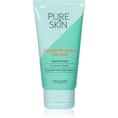 Oriflame Pure Skin reinigende Gesichtsmaske mit Tonmineralien gegen die Unvollkommenheiten der Haut