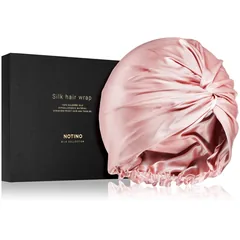 Notino Silk Collection Hair wrap Haarturban aus Seide Pink