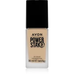 Avon Power Stay 24h langanhaltende Foundation mit Matt-Effekt Farbton 120 N Porcelain