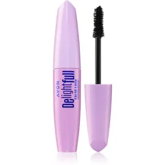 Avon DelightFull False Lash wasserfeste verlängernde Mascara Farbton Blackest Black