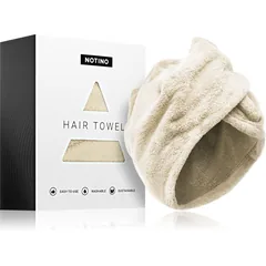 Notino Spa Collection Hair Towel Handtuch für das Haar Beige