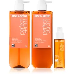 mise en scene Perfect Serum Original Set für glänzendes und geschmeidiges Haar