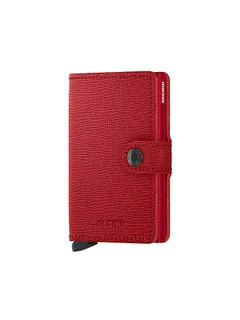 Secrid Geldbörse - Miniwallet Crisple lipstick rot
