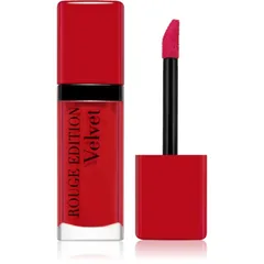 Bourjois Rouge Edition Velvet flüssiger Lippenstift mit Matt-Effekt Farbton 08 Grand Cru