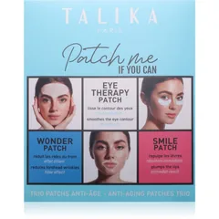 Talika Patch Me If You Can Tuchmasken-Set Für Lippen und Augenumgebung 3x