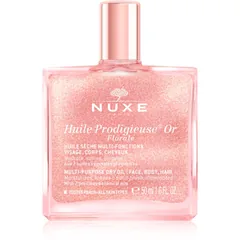 Nuxe Huile Prodigieuse Or Florale Multifunktions-Trockenöl mit Glitzerpartikeln für Gesicht, Körper und Haare
