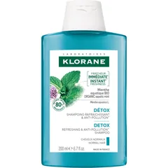 Klorane Organic Mint reinigendes Detox-Shampoo für normales Haar