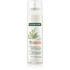 Klorane Oats Dry Shampoo mildes Trockenshampoo für dunkles Haar