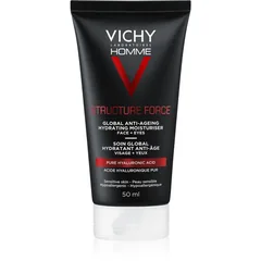 Vichy Homme Structure Force festigende Anti-Faltencreme mit Hyaluronsäure