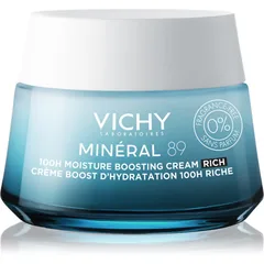Vichy Minéral 89 reichhaltige feuchtigkeitsspendende Creme Nicht parfümiert
