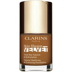 Clarins Skin Illusion Velvet Flüssig-Foundation mit mattem Finish mit nahrhaften Effekt Farbton 118.5N