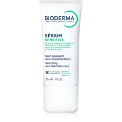 Bioderma Sébium Sensitive Intensive Feuchtigkeit spendende und beruhigende Creme für durch die Akne Behandlung trockene und irritierte Haut