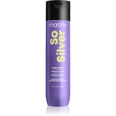 Matrix So Silver Shampoo neutralisiert gelbe Verfärbungen