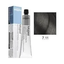 L'Oreal Professional Majirel Permanent Hair Colouring Cream - 7.11