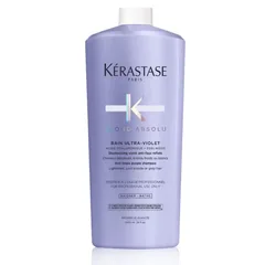 Kerastase Kérastase Blond Absolu Bain Ultra-Violet – Shampoo Antigiallo e Anti-Arancio