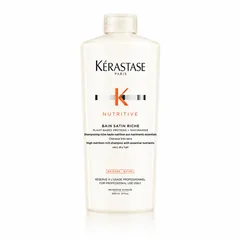 Kerastase Kérastase Nutritive Bain Satin Riche – Shampoo Idratante per Capelli Molto Secchi