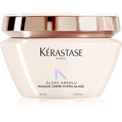 Kérastase Gloss Absolu Masque Créme Hydra-Glaze Maske für die Haare für unnachgiebige und strapaziertes Haar