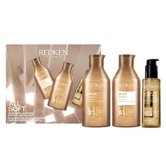Redken Cofanetto Regalo 2026 All Soft Argan Kit Redken per Capelli Secchi