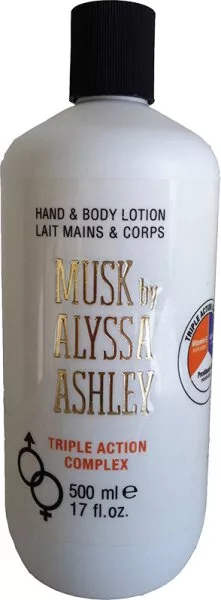 Alyssa Ashley Musk Triple Action Body Lotion