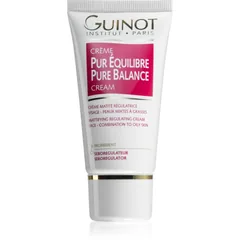 Guinot Pure Balance Creme zum Normalisieren von fettiger Haut für das Verfeinern der Poren und ein mattes Aussehen der Haut
