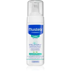 Mustela Bébé Stelatopia Schaum Shampoo für Kinder ab der Geburt